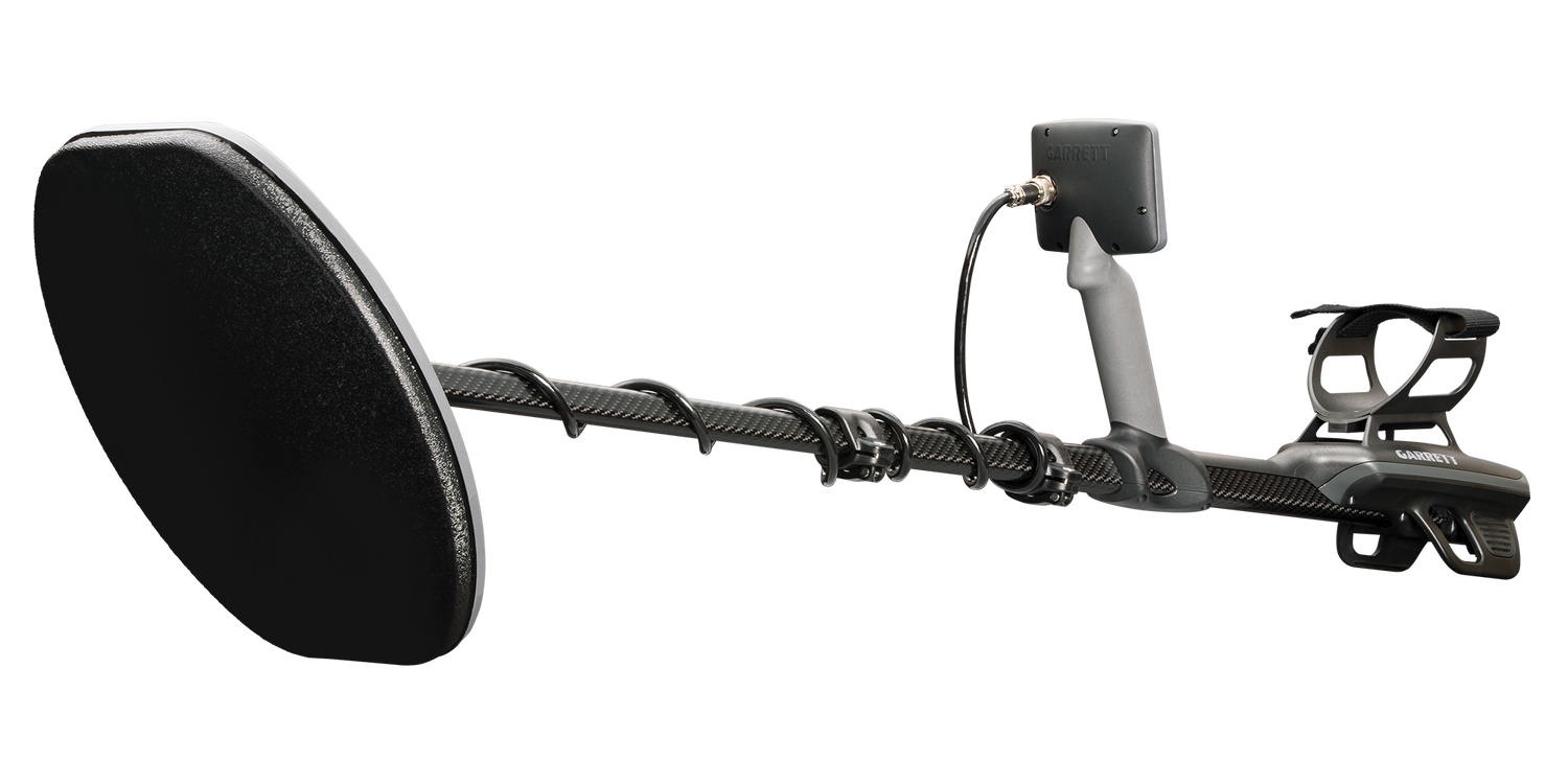 Garrett Axiom Pulse Inductive Metal Detector With 2 Coils and MS-3 Wireless Headphones