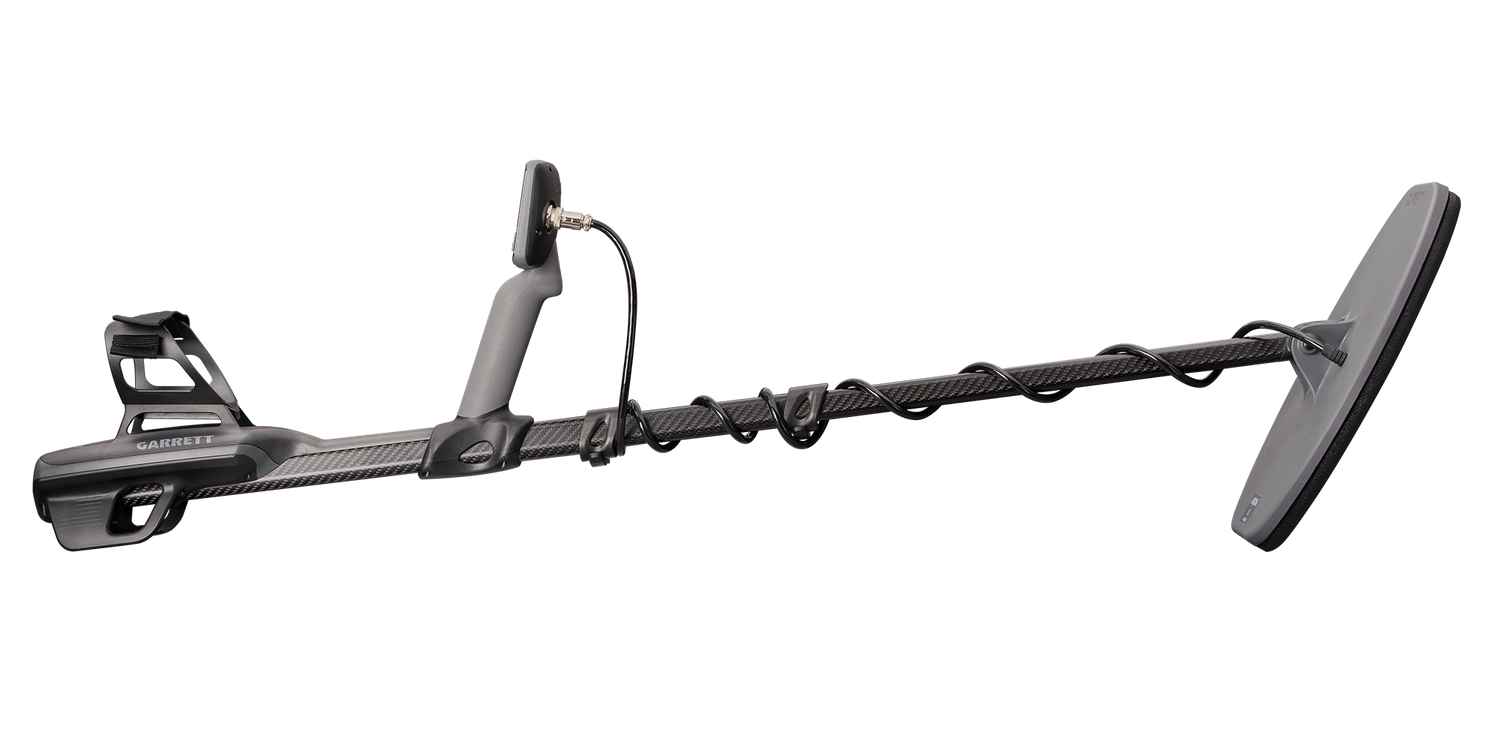 Garrett Axiom Pulse Inductive Metal Detector With 2 Coils and MS-3 Wireless Headphones