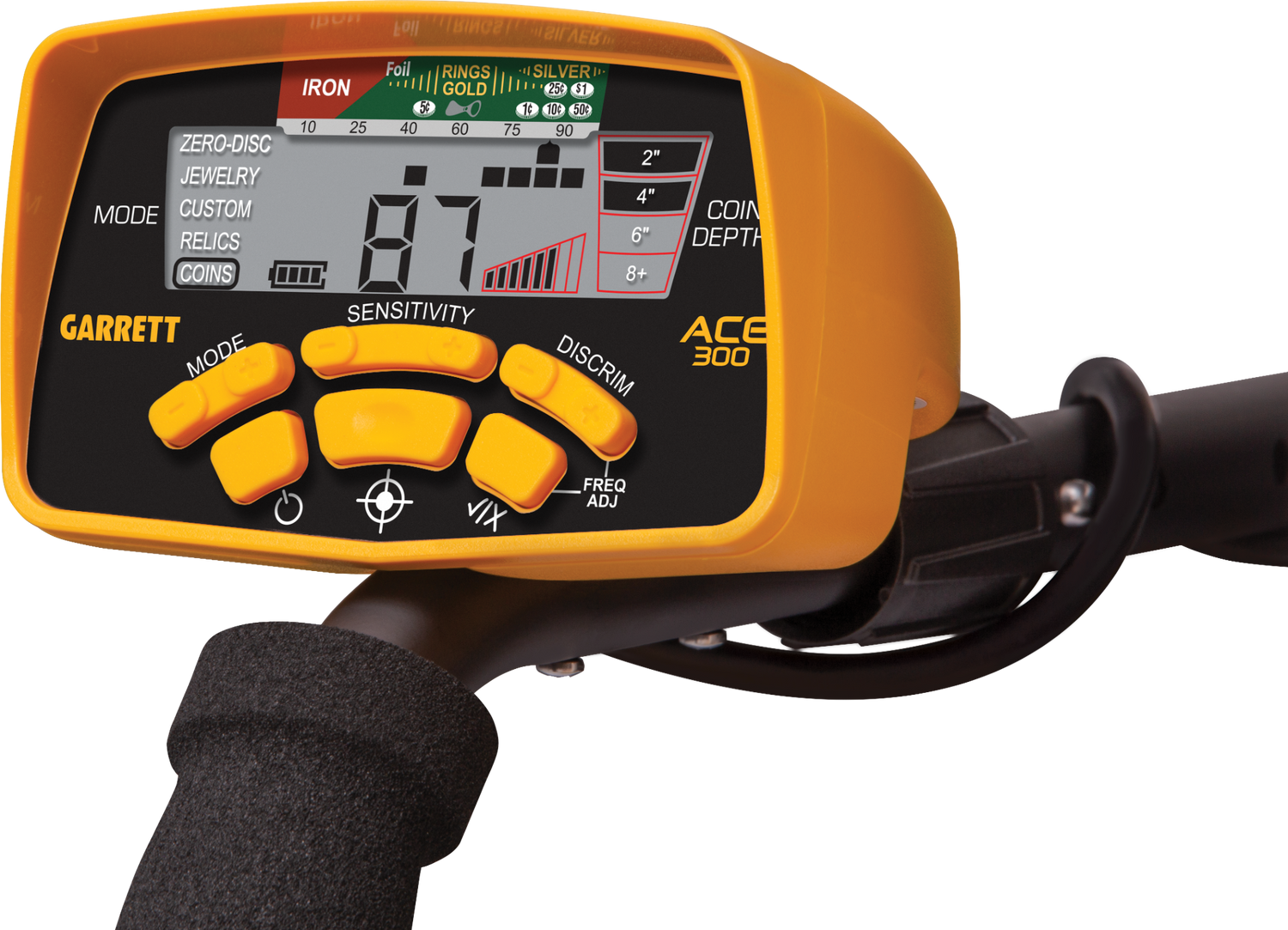 Ace 300 Metal Detector With 7