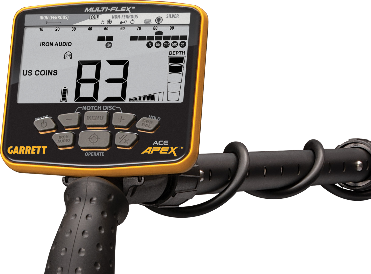 Ace Apex Metal Detector With 8.5