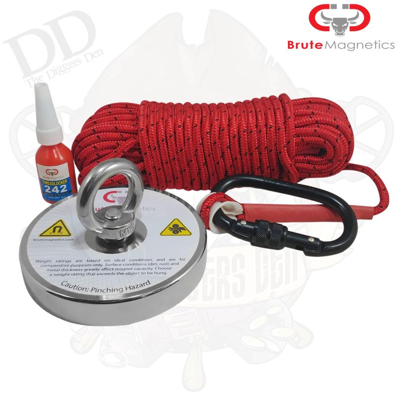 brute box 880 lb magnet fishing bundle 1200 lb Single Sided Magnet Brute Bundle