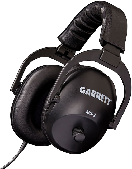 Garrett MS-2 Headphones With 2 Pin Connector For AT Series Detectors