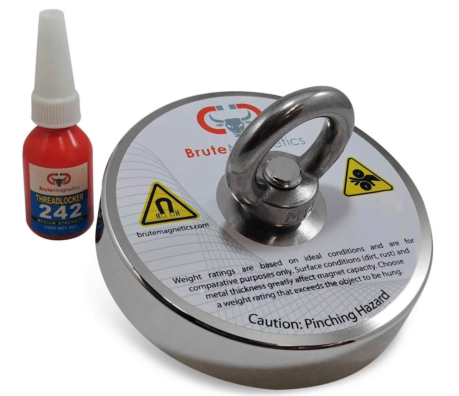 1200 lb Single Sided Brute Box Magnet Kit