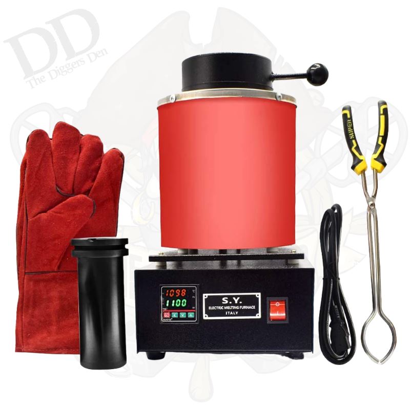 TOAUTO 2KG ELECTRIC METAL MELTING FURNACE KIT