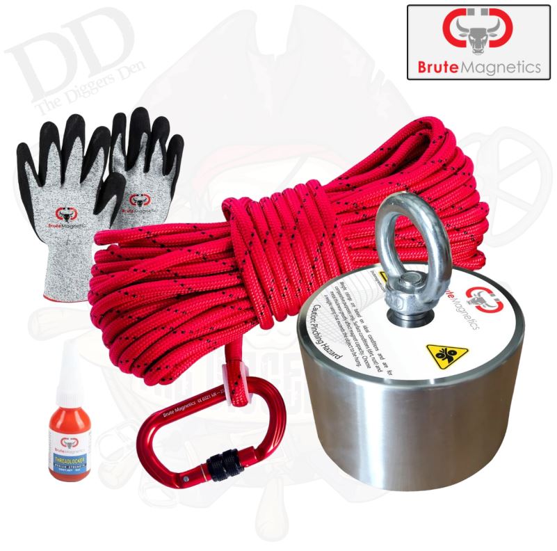 Brute Boss 3500lb 360° Magnet Bundle – The Diggers Den LLC