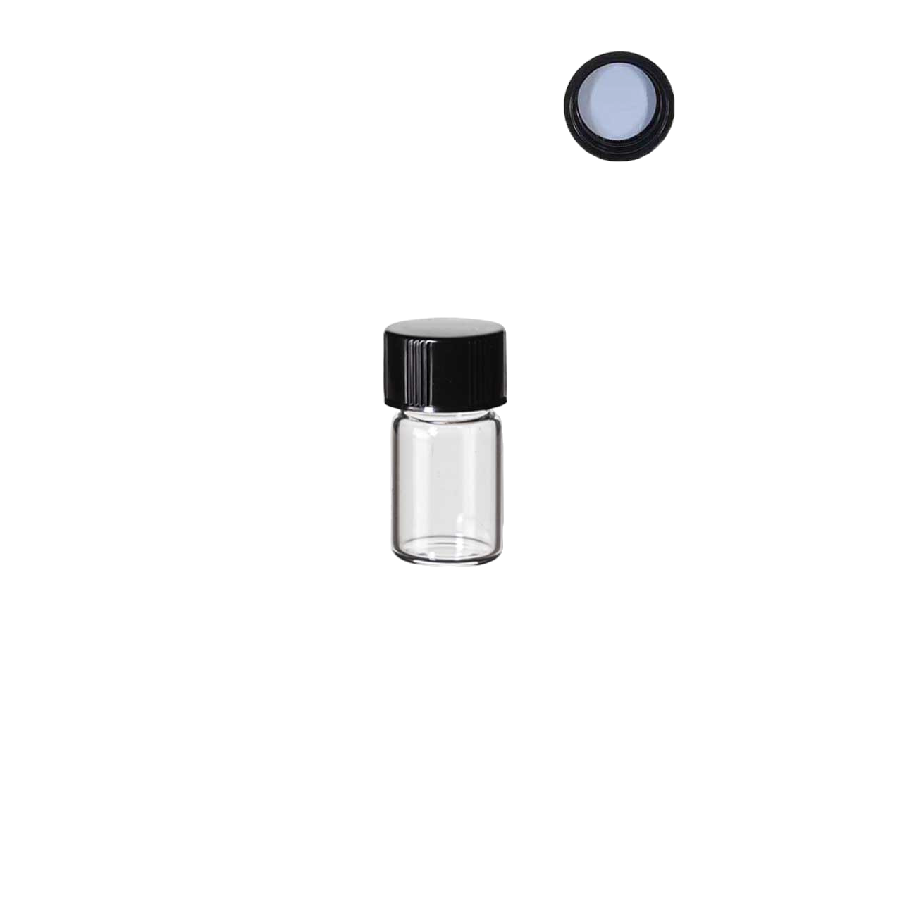 1/2 Ounce Glass Vial for Gold Specimens