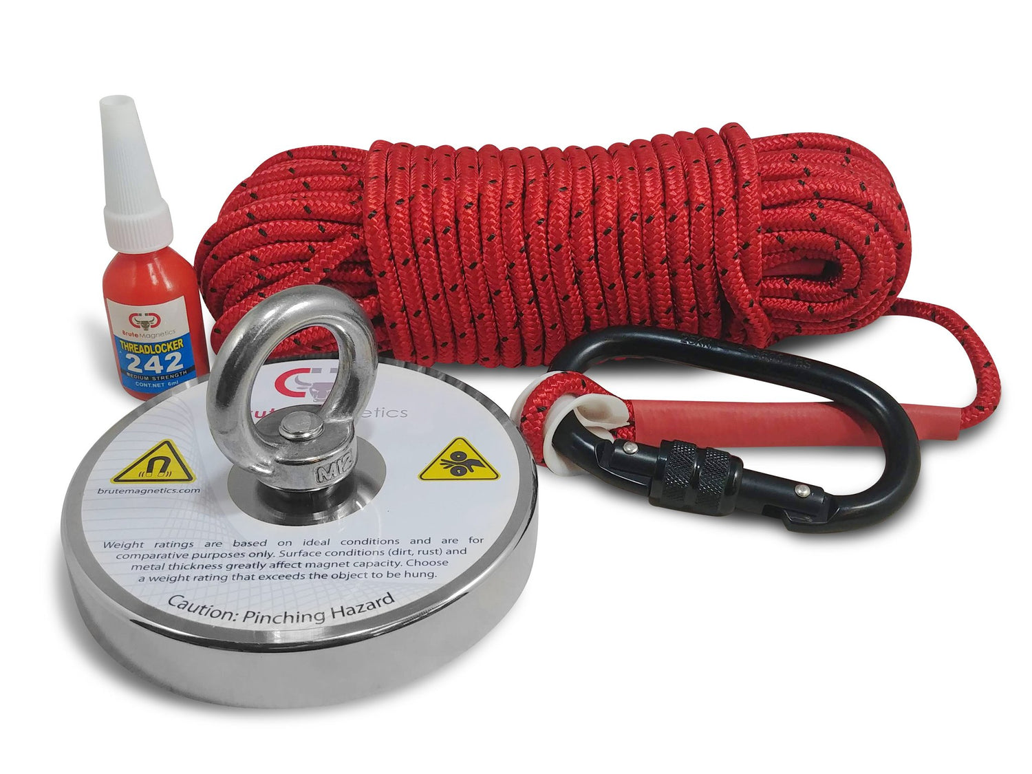 1200 lb Single Sided Magnet Brute Bundle