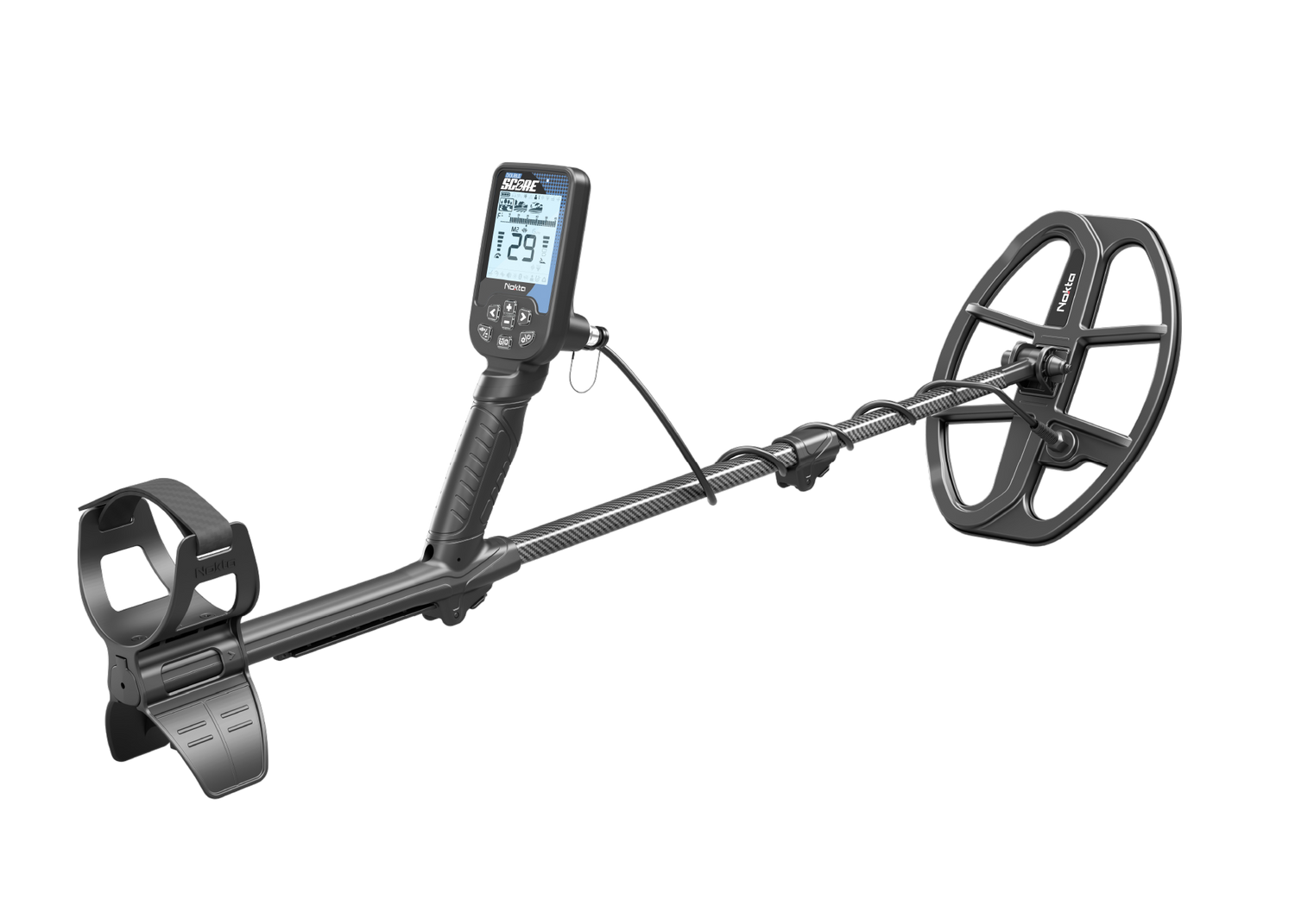 SCORE 2 MULTI-FREQUENCY WATERPROOF METAL DETECTOR WITH 12X9 COIL