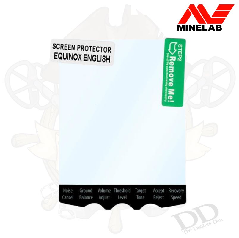 5 Pack English Screen Protectors for Equinox Detectors