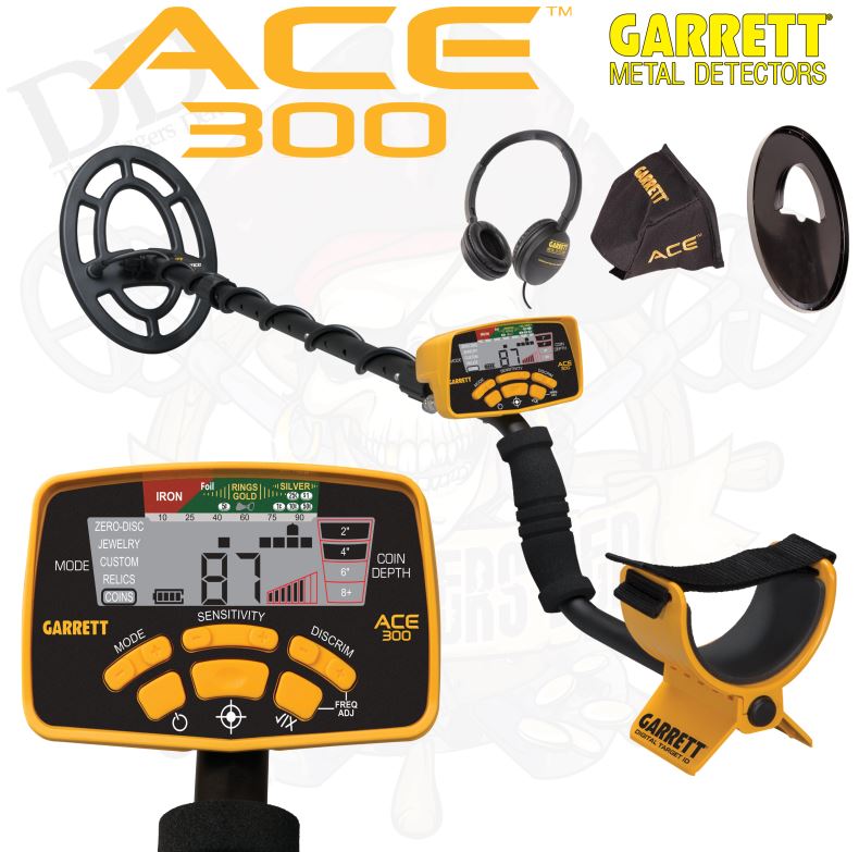 Ace 300 Metal Detector With 7