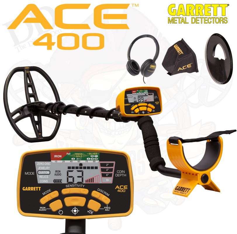 Ace 400 Metal Detector With 8.5