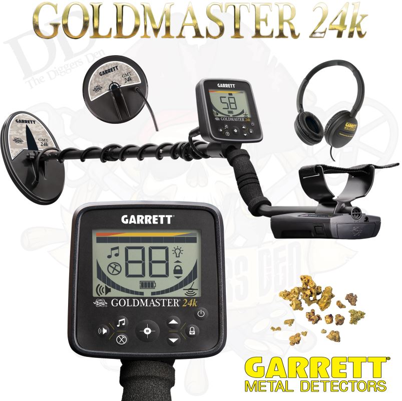 GoldMaster 24K Metal Detector With 6