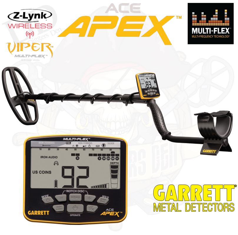 Ace Apex Metal Detector With 6