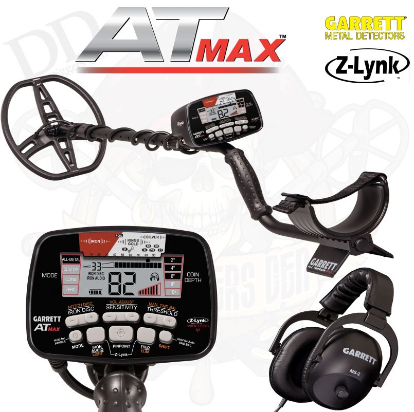 AT Max Metal Detector With 8.5