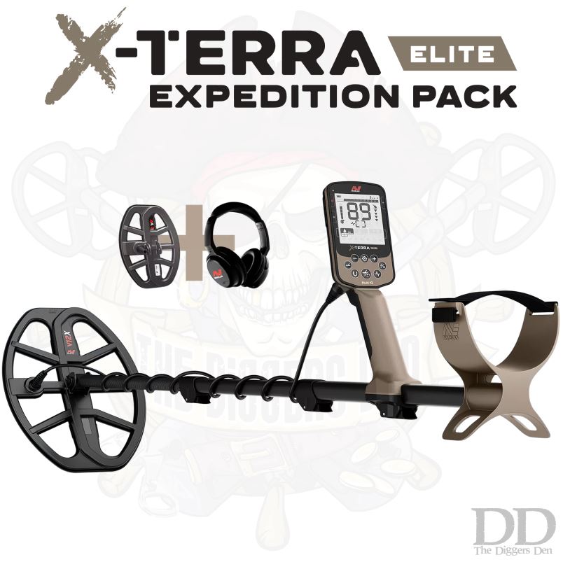 X-Terra Elite Metal Detector With Multi IQ Expedition Pack