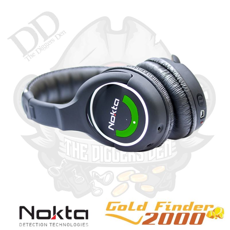 2.4 GHz Wireless Headphones For Nokta Gold Finder 2000