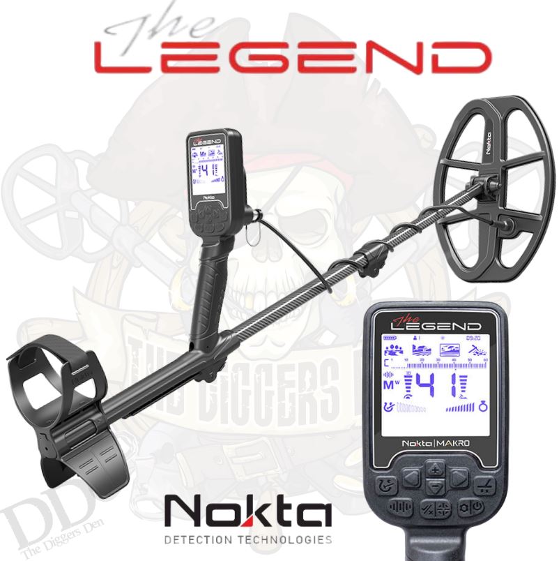 LEGEND MULTI-FREQUENCY WATERPROOF METAL DETECTOR FREE ACCUPOINT