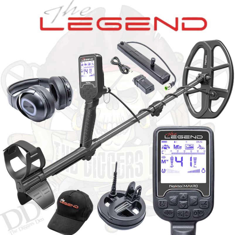 LEGEND PRO-PACK MULTI-FREQUENCY WATERPROOF METAL DETECTOR * FREE ACCUPOINT