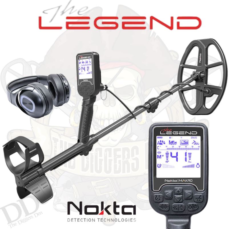 LEGEND WHP MULTI-FREQUENCY WATERPROOF METAL DETECTOR