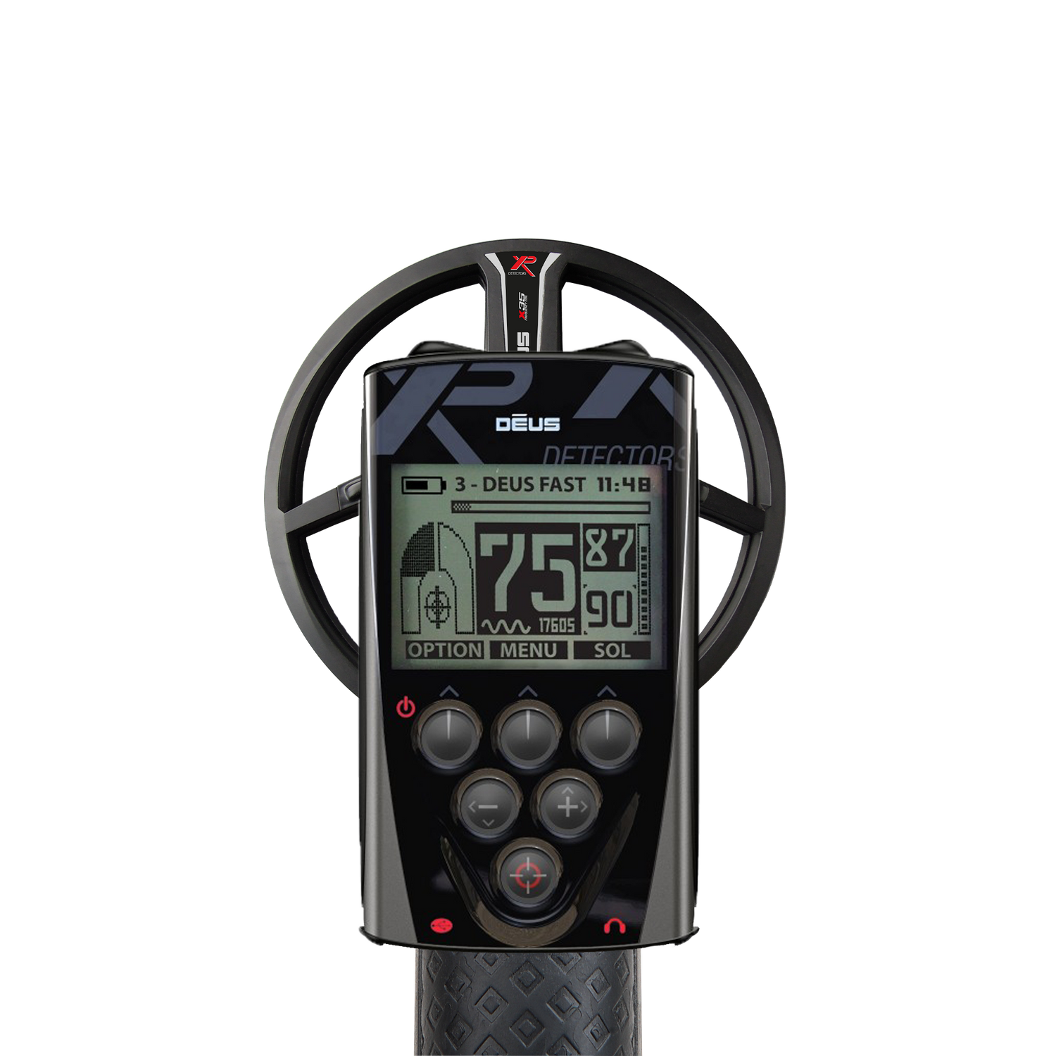 Deus 1 Wireless Metal Detector With Choice of Coils and WS5 Headphones