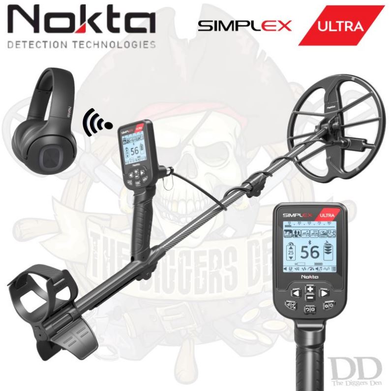 Simplex Ultra WHP Waterproof Metal Detector With 11