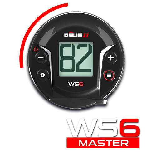 Deus 2 Multifrequency Metal Detector With WS6 Master