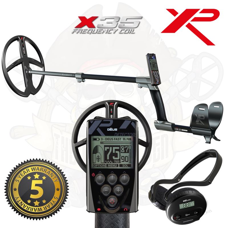 Deus 1 Wireless Metal Detector With Choice of Coils and WS4 Headphones