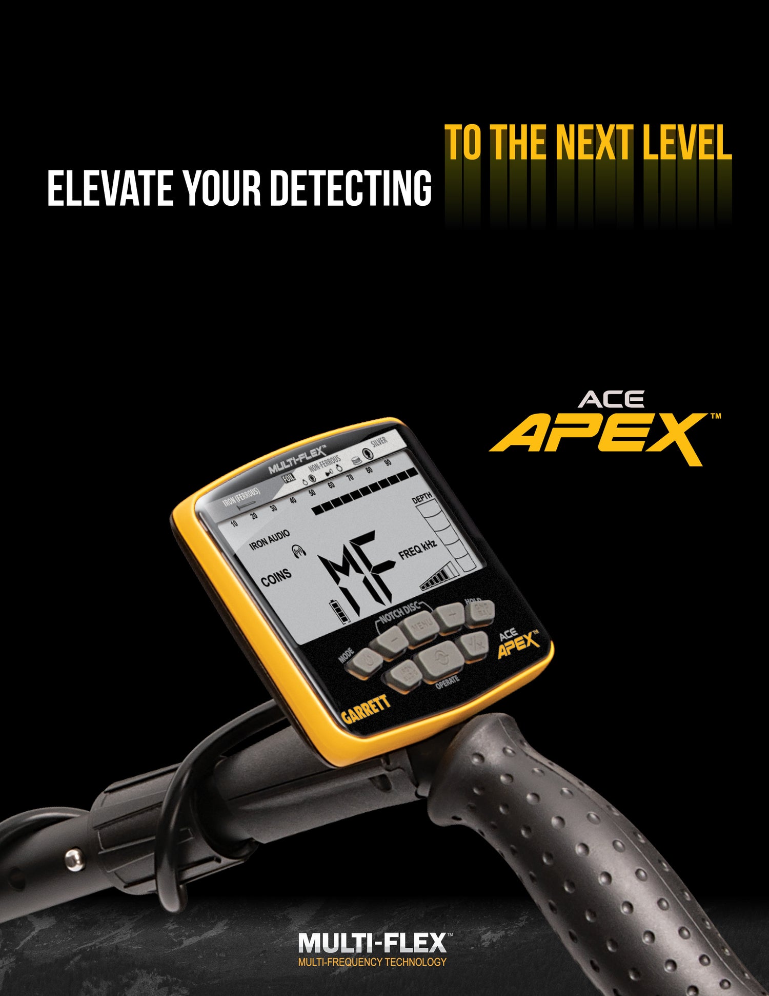 Ace Apex Metal Detector With 8.5