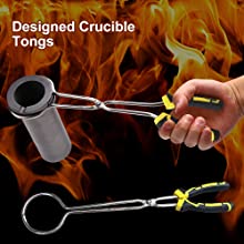 TOAUTO 3KG Smelting Crucible