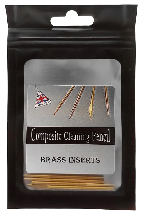 Fine Detail Brass Inserts for Composite Cleaning Pencils