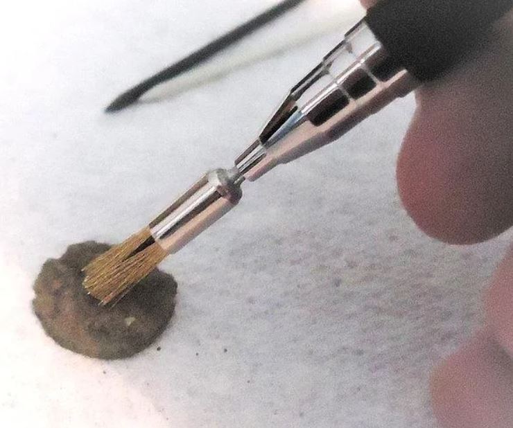 Soft Brass Brush for Composite Cleaning Pencil
