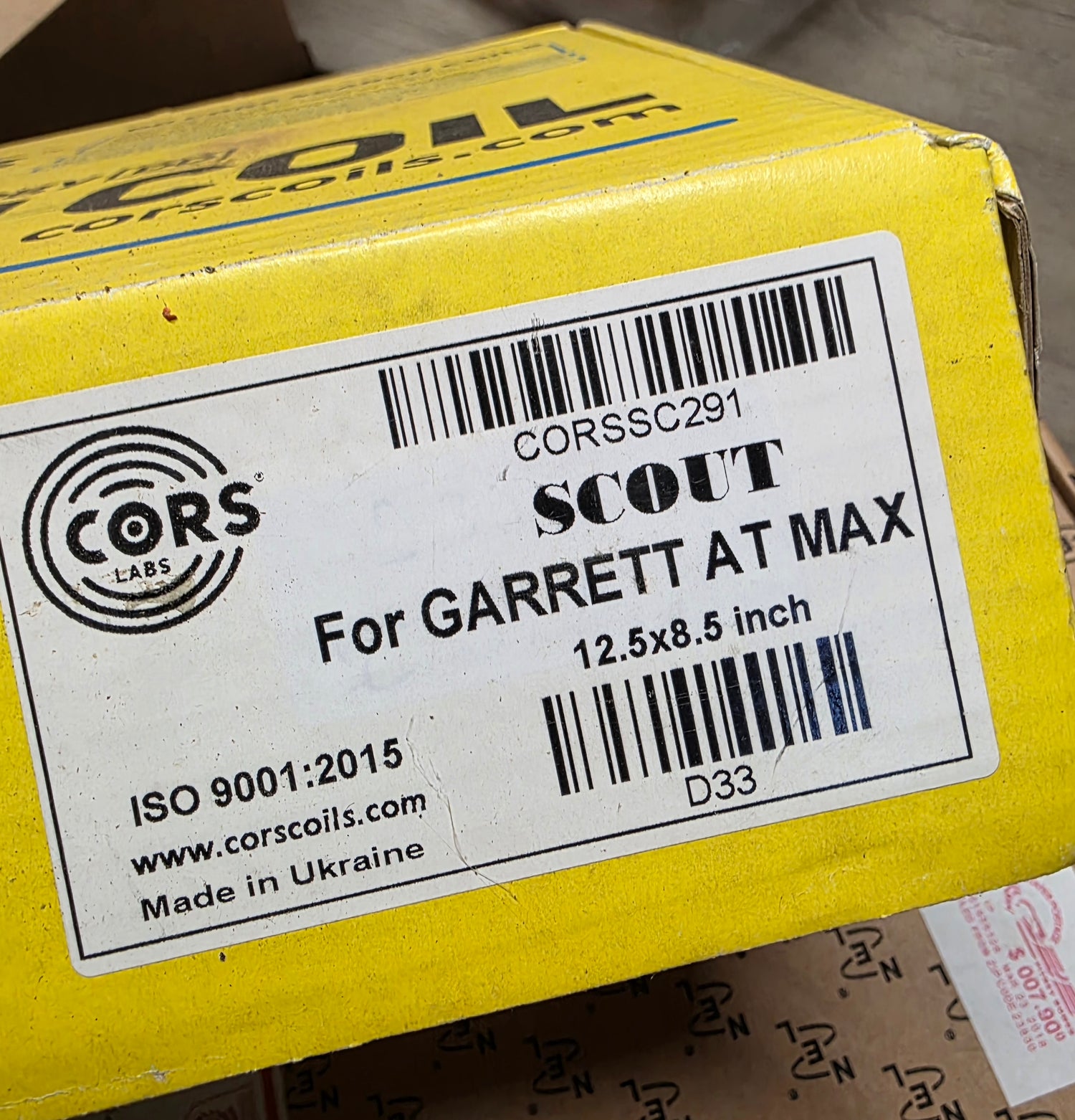 Cors Scout 12.5 x 8.5 Coil for AT Max (Chipped Tab)