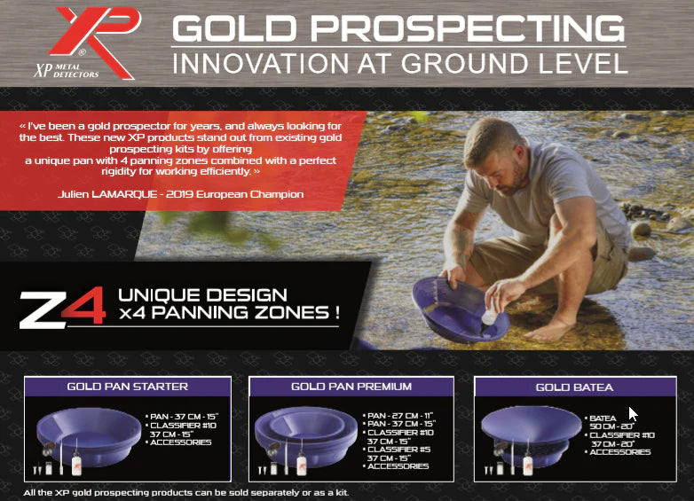 XP Batea Gold Pan Kit