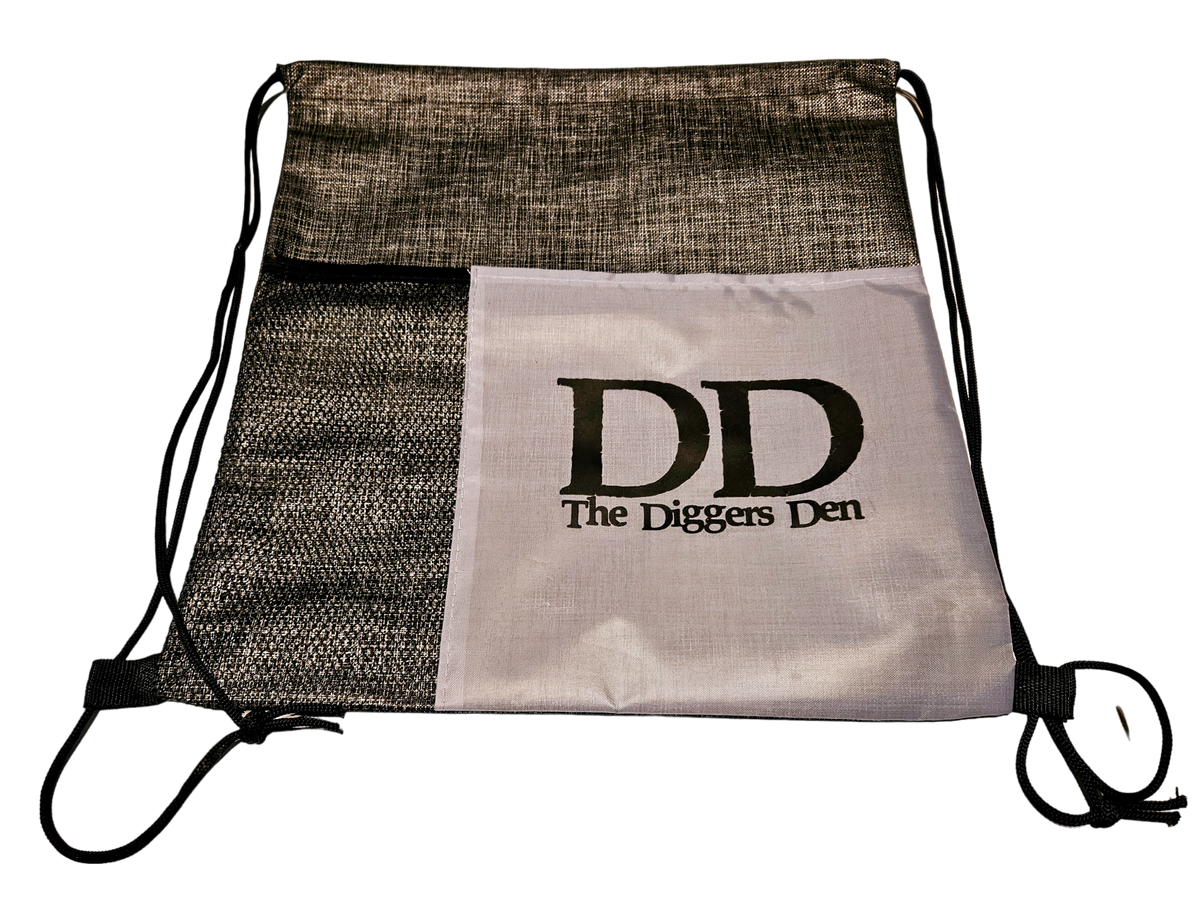 The Diggers Den Drawstring Backpack – The Diggers Den LLC