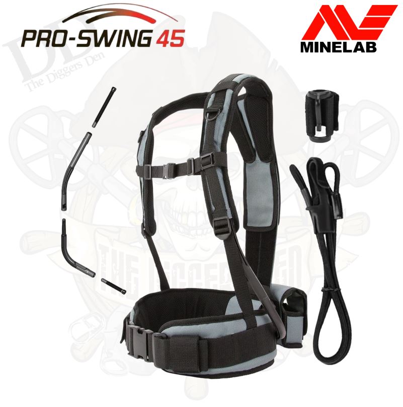 Minelab Generic Detecting Harness For GPX 4800 & GPX 5000 – 3011-0202, Comfort Swing