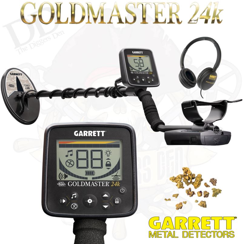 GoldMaster 24K Metal Detector With 6