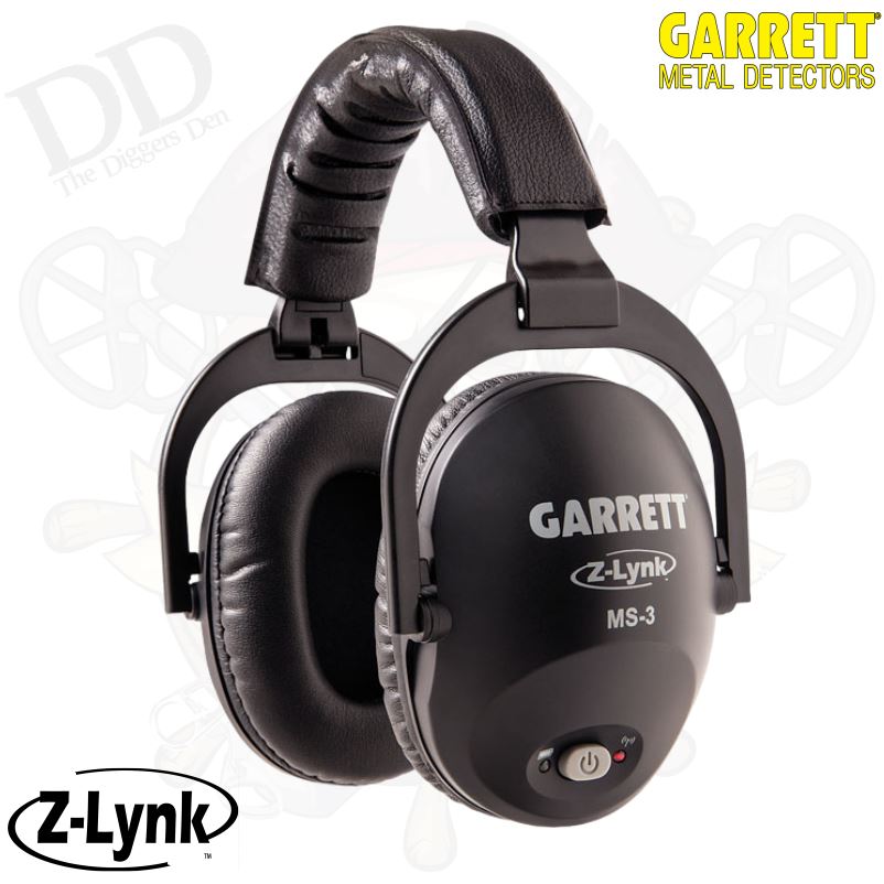 Garrett MS-3 Z-Lynk Wireless Headphones For Garrett Metal Detectors
