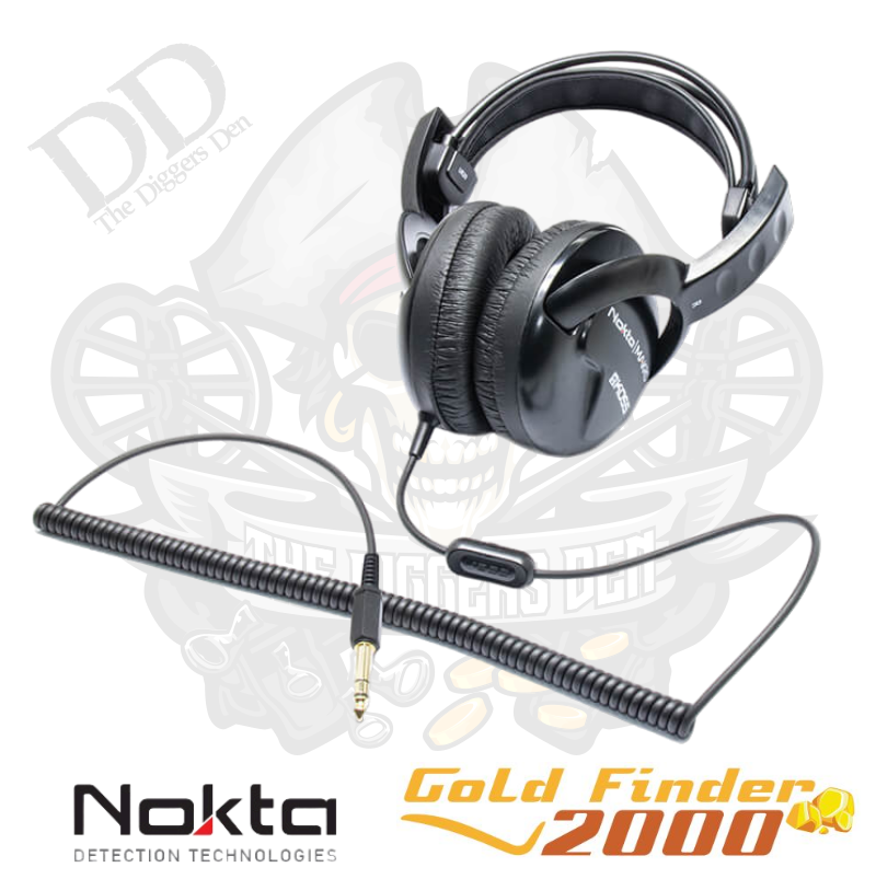 Nokta Koss Headphones For Nokta Gold Finder 2000 1/4
