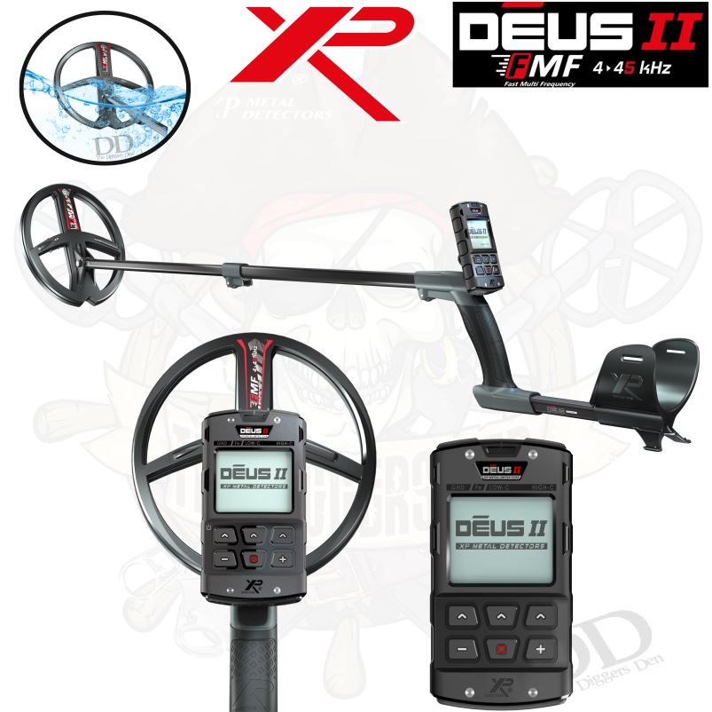 Deus 2 Multifrequency Metal Detector With Choice of Coils