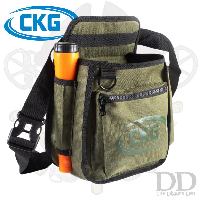 CKG Rugged Detecting Pouch With Pinpointer Holder